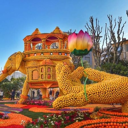 Menton Studio Face Au Jardin Bioves Fetes Des Citrons 3Min De La Mer Διαμέρισμα Εξωτερικό φωτογραφία